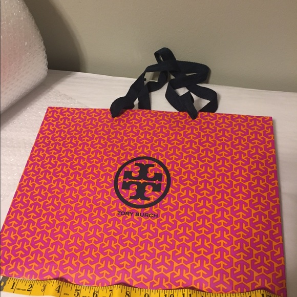 Tory Burge Large Pink Shopping Bag - Picture 3 of 4